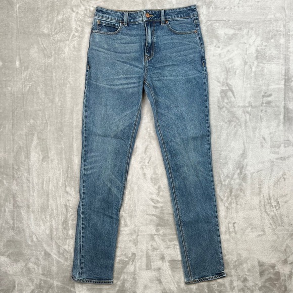 ASOS Denim - ASOS Design Straight Leg Jeans Medium Wash Denim Men Size 32x30